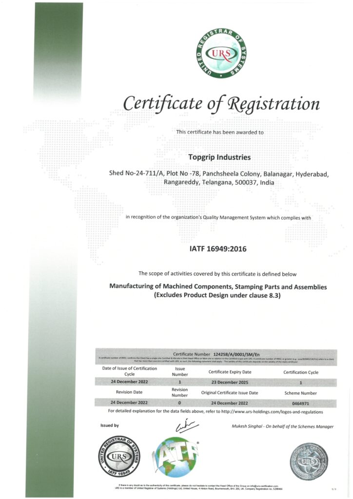 Certificate 1